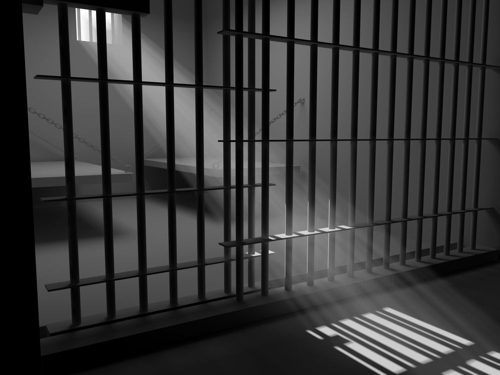 An image of prison bars